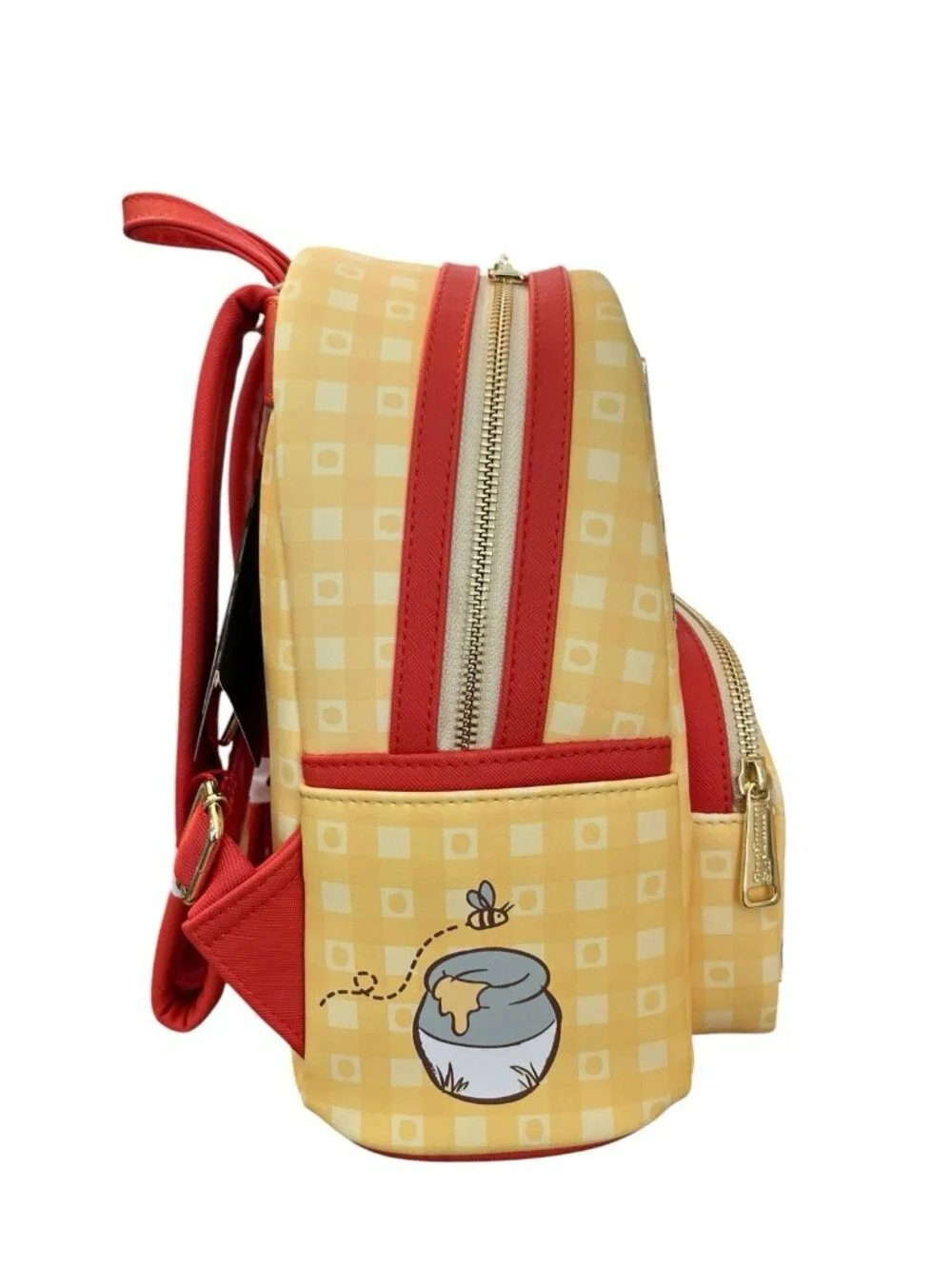 Loungefly Winnie the Pooh Floral Gingham Mini Backpack Roo Tigger Eeyore NWT